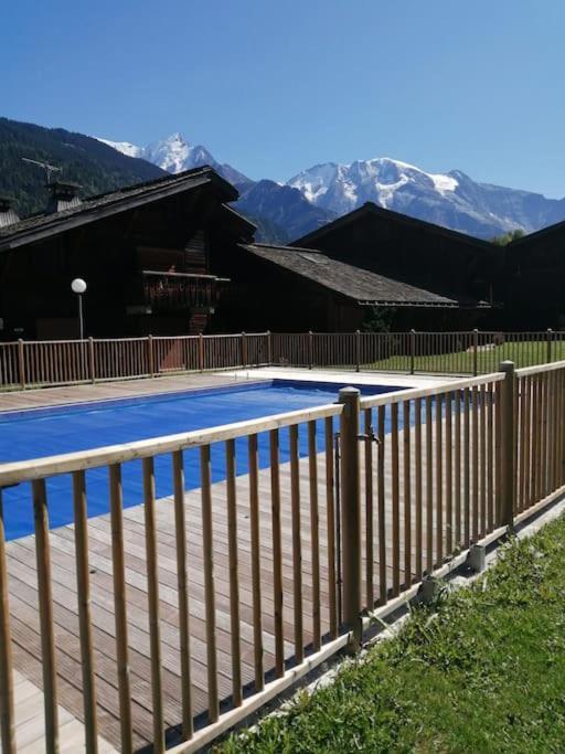 Studio Cosy Au Pied Des Pistes Avec Piscine Saint-Gervais-les-Bains Buitenkant foto